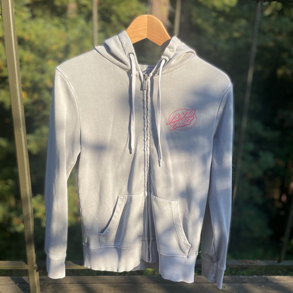 Santa Cruz Zip Up Hoodie (Sweatshirt)